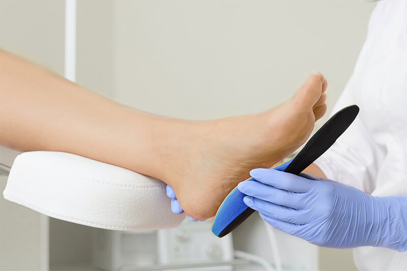 Foot orthotics services